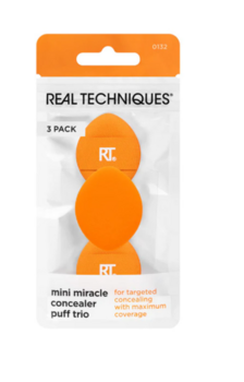 Real Techniques Mini Аппликаторы Консилера Trio (079625440874)