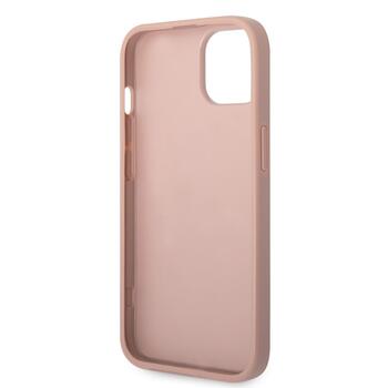 Guess PU Leather Saffiano Case Защитный чехол для iPhone 14 Plus / розовый (GUHCP14MPSASBPI)