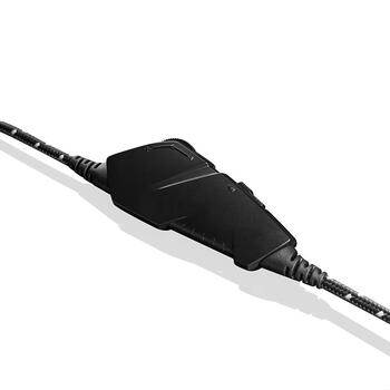 Modecom Volcano MC-859 Bow Spēļu Austiņas ar Mikrofonu / 3.5mm / 2.2m Vads / Melnas (S-MC-859-BOW)