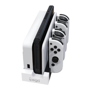 iPega 9186 Зарядная Док-Станция для Игрового Пульта N-Switch Joy (9186WH)
