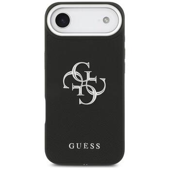 Guess Grained Big 4G Classic Logo Case Защитный чехол для iPhone Air / чёрный (GUHCP17MPG4SMCEK)