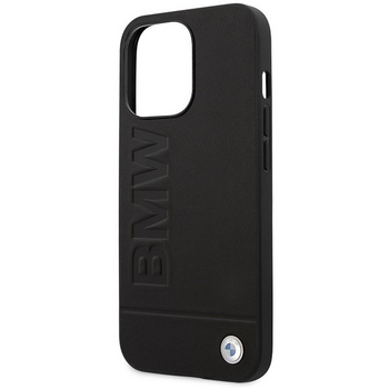 BMW BMHMP14XSLLBK iPhone 14 Pro Max hardcase Signature Logo Imprint Magsafe Telefona maciņš (BMHMP14XSLLBK)