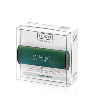 Millefiori Milano Icon Ароматизатор Для Машины White Musk Classic (8051938698090)