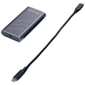 Verbatim 32021 TurboMetal SSD Внешний накопитель 1TB USB4 USB-C / серый (32021)