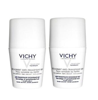 Vichy Roll‑On Antiperspirant Sensitive Skin 48h Набор Дезодорантов (3337871324728)