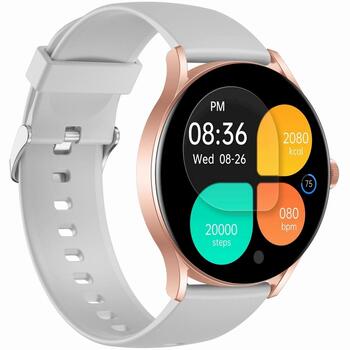 Smartwatch Gravity GT2-3 PRO Viedpulkstenis / pelēki rozā (GT2-3 PRO)