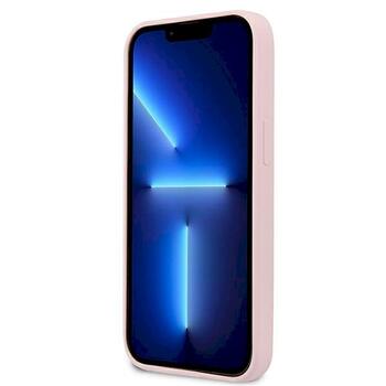 Guess GUHCP13SSLTGU Silicone Triangle Hardcase Защитный чехол для iPhone 13 mini 5,4