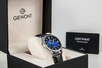Giewont Elegance Sapphire Vīriešu pulkstenis GW5160-A3 / melns/zils (GW5160-A3)