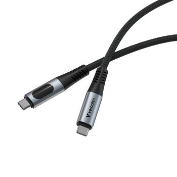 Verbatim USB-C Кабель для Быстрой Зарядки и Передачи Данных 240W 1.2m (31847V)