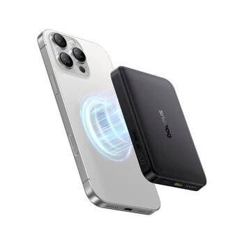 Baseus EnerFill FM12 Магнитный внешний аккумулятор 10000mAh 22.5W / чёрный (E0028500)