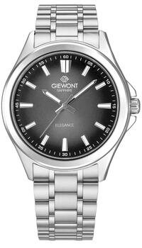 Giewont Elegance Sapphire Vīriešu pulkstenis / sudraba/melns (GW5160-B2)