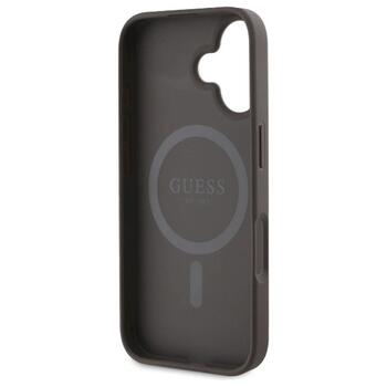 Guess GUHMP16SPGPYSW Peony Script MagSafe Защитный чехол для iPhone 16 6.1