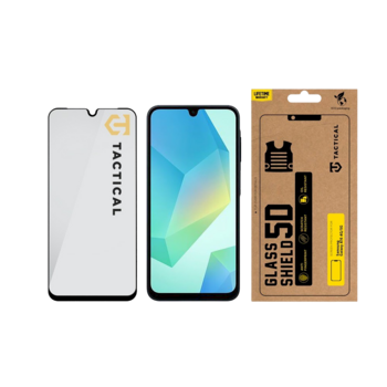 Tactical Glass Shield 5D Защитное стекло для Samsung Galaxy A16 4G/5G / A26 5G / чёрный (TA-57983123377)