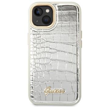 Guess GUHCP14MHGCRHS Croco Collection Защитный чехол для iPhone 14 Plus / 15 Plus 6.7