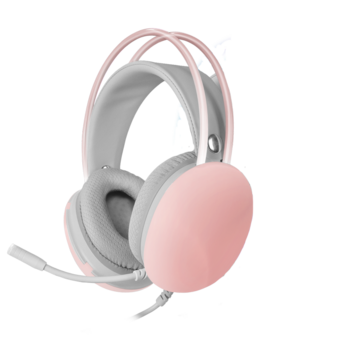 Mars Gaming MH-GLOW RGB Chroma Flow Игровые наушники 3.5mm / USB (MHGLOWP)