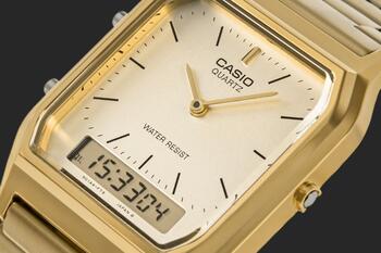 CASIO AQ-230GA-9DMQYES Vīriešu pulkstenis / Zelta (AQ-230GA-9DMQYES)
