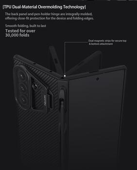 Nillkin CamShield Prop Magnetic (Transparent Lens) Case Чехол для Samsung Galaxy Z Fold 7 (57983127794)
