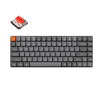 Keychron K3 Max 75% Bezvadu Mehāniskā Tastatūra RGB / Red Switch (K3M-H1)