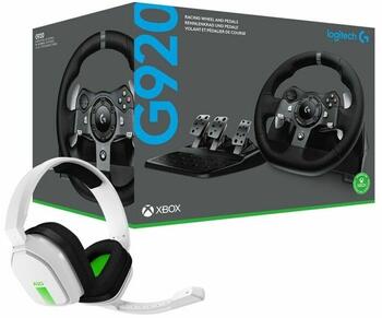 Logitech G920 Wheel + Xbox Astro A10 Xbox Набор игровых гарнитур (991-000487)