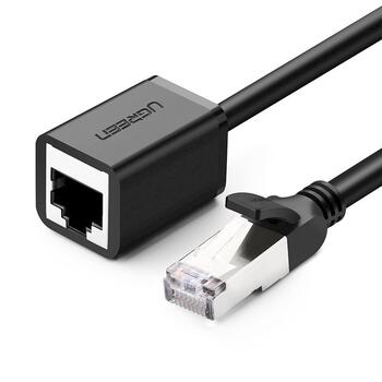 UGREEN NW112 RJ45 Кабель-удлинитель F/UTP CAT6 male - female 2m / чёрный (UG-11281)
