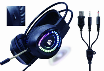 Gembird Phantom Backlight Игровой набор 4in1 (GGS-UMGL4-01)