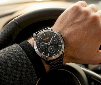 Smartwatch Gravity Ремешок + браслет GT46-4 / чёрный (GT46-4)