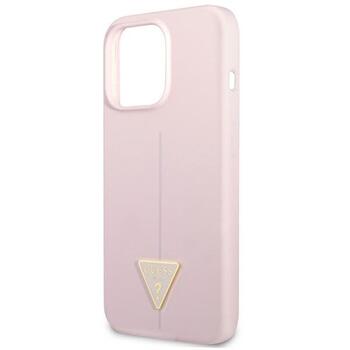 Guess GUHCP13LSLTGU Silicone Triangle Hardcase Защитный чехол для iPhone 13 Pro / 13 6,1