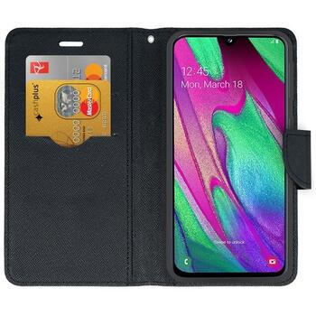 Mocco Fancy Book Case Чехол Книжка для телефона Samsung Galaxy A42 5G Черный (MO-FN-SA-A425G-BK)
