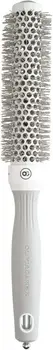 Olivia Garden Expert Blowout Speed Round Brush Wavy Bristles White & Grey Круглая щетка для укладки 65 mm (5414343020284)