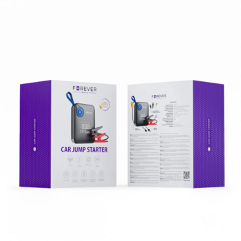 Forever Jump Starter 4in1 JS-400 Пусковое устройство / Стартер для автомобиля 26.64Wh (GSM187102)