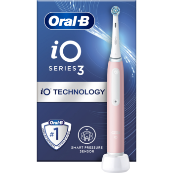 Braun Oral-B iO3 Elektriskā Zobu Birste (iOG3.1A6.0 Pink)