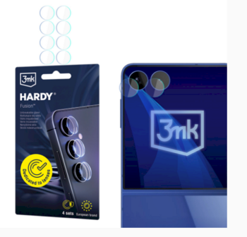 3MK Hardy Fusion Lens Protection Защитное Стекло для Объективов Камеры Samsung Galaxy Z Flip 8 (5903108773508)