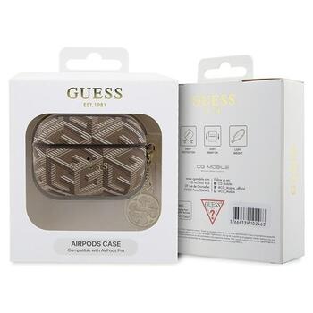 Guess GUAPPGCE4CW AirPods Pro cover Защитный чехол для AirPods Pro GCube Charm / коричневый (GUAPPGCE4CW)
