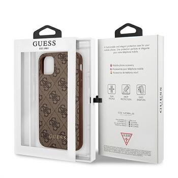 Guess GUHCN61G4GFBR Hardcase 4G Metal Gold Logo Защитный чехол для iPhone 11 6,1