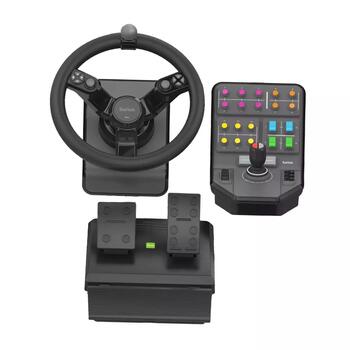Logitech G Saitek Heavy Equipment Lauksaimniecības Simulators Kontrolieru Komplekts (945-000007)