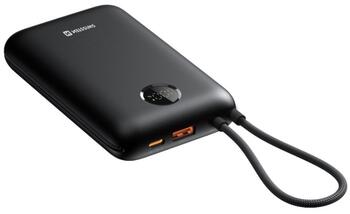 Swissten Voltbox 35W Power Bank 30000 mAh со встроенными кабелями USB-C и Lightning (22013938)
