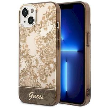 Guess GUHCP14MHGPLHC Porcelain Collection Aizsargapvalks priekš iPhone 14 Plus / 15 Plus 6.7