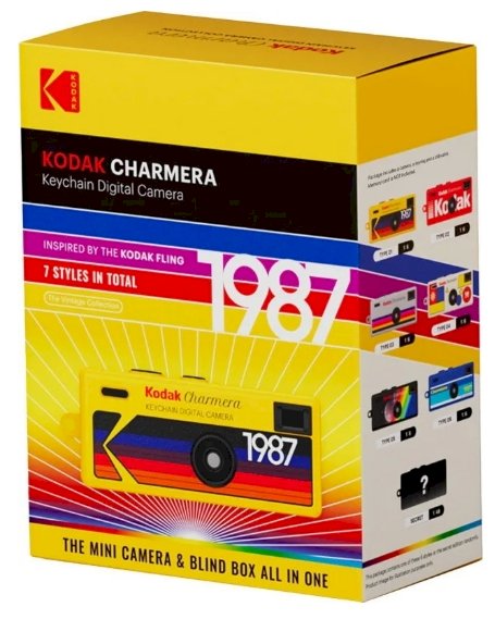 Kodak Charmera Mini Keychain Камера 1.6 Mpx (4897116931801)