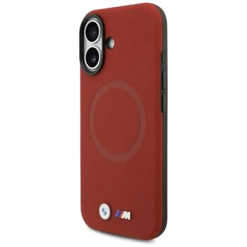 BMW M FW Metal Logo MagSafe Case Aizsargapvalks priekš Apple iPhone 17 (BMHMP17S25PFWSMR)