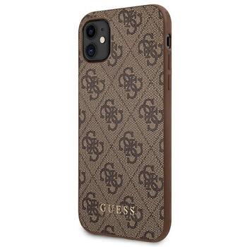 Guess GUHCN61G4GFBR Hardcase 4G Metal Gold Logo Защитный чехол для iPhone 11 6,1