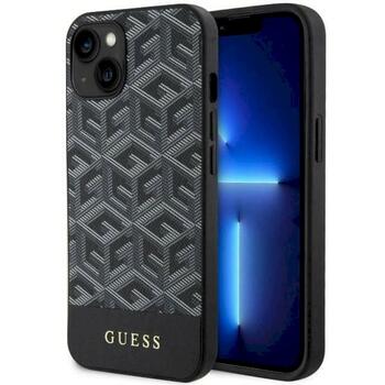 Guess GUHMP14MHGCFSEK hardcase GCube Stripes MagSafe Aizsargapvalks priekš iPhone 14 Plus / 15 Plus 6.7