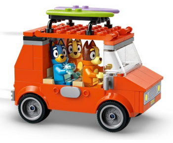 LEGO BLUEY 11202 Bluey's Beach & Family Car Trip Konstruktors (11202)