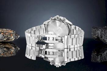 Giewont Chronograph Sapphire Vīriešu pulkstenis / sudraba-zils (GW9460-B3)