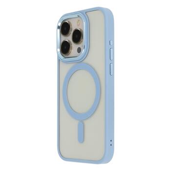 Mocco Satin Elegant MagSafe Case Защитный Чехол для Apple iPhone 15 Pro Max (MO-SEMG-IP-15-PM-BL)