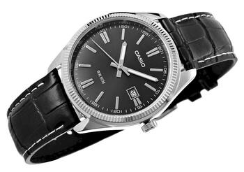 CASIO MTP-1302PL-1AVEF Vīriešu pulkstenis / sudrabs (MTP-1302PL-1AVEF)