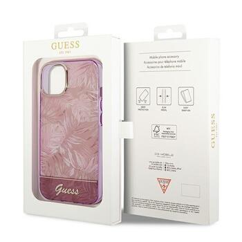 Guess GUHCP14MHGJGHP Jungle Collection Aizsargapvalks priekš iPhone 14 Plus / 15 Plus 6.7