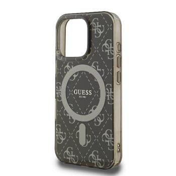 Guess IML 4G Background MagSafe Aizsargapvalks Priekš Apple iPhone 16 Pro (GUHMP16LH4DTEW)