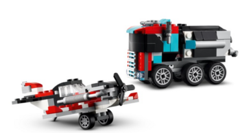 LEGO 31146 Flatbed Truck with Helicopter Konstruktors (31146)