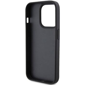 Ferrari Twist Metal Logo Back Case Aizsargapvalks Priekš Apple iPhone 15 Pro (FEHCP15LPTWR)