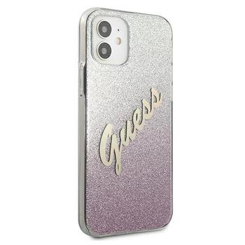 Guess GUHCP12SPCUGLSPI Glitter Gradient Script Защитный чехол для iPhone 12 mini 5,4